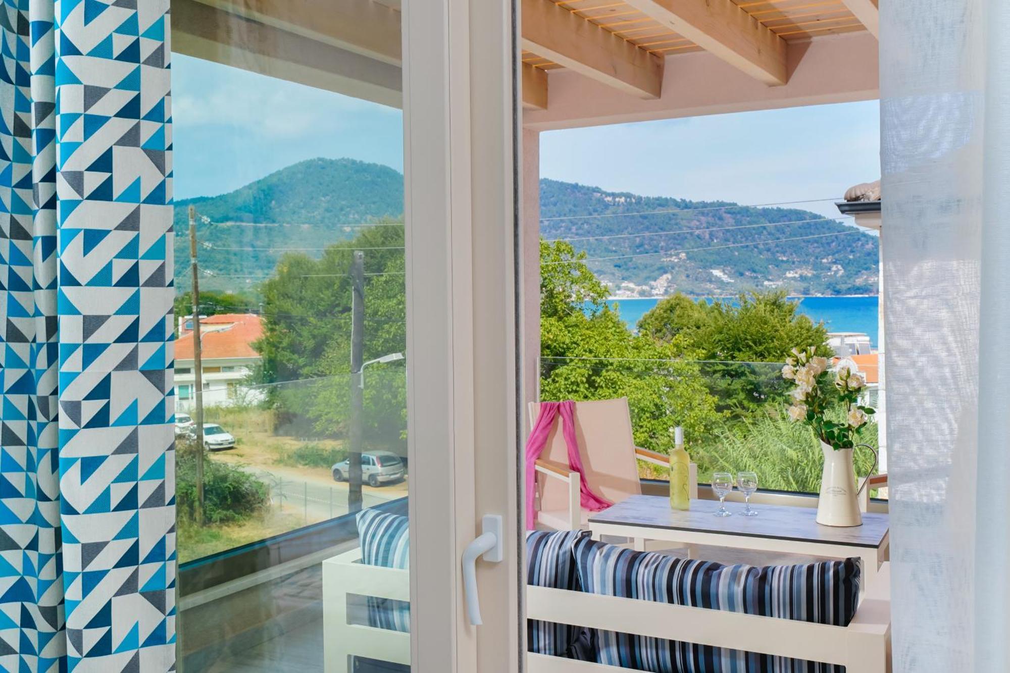 Foti'S Villas Skála Potamiás Rom bilde
